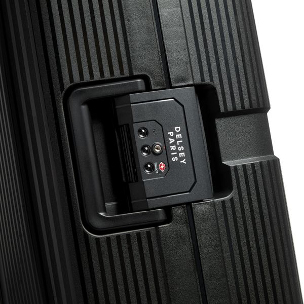 DELSEY KLEURBLOK HARDE KOFFER SLIM 4 DUBBELE WIELEN 66CM