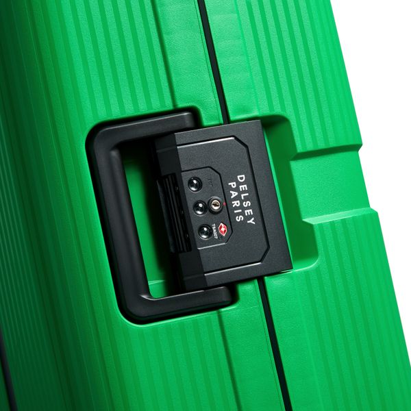 DELSEY KLEURBLOK HARDE KOFFER SLIM 4 DUBBELE WIELEN 66CM