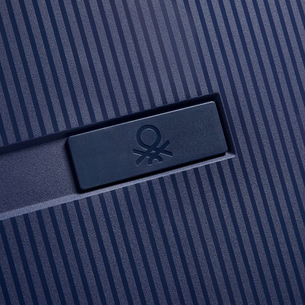 DELSEY VALISE RIGIDE COLOR BLOCK SLIM 4 ROUES DOUBLES 76CM