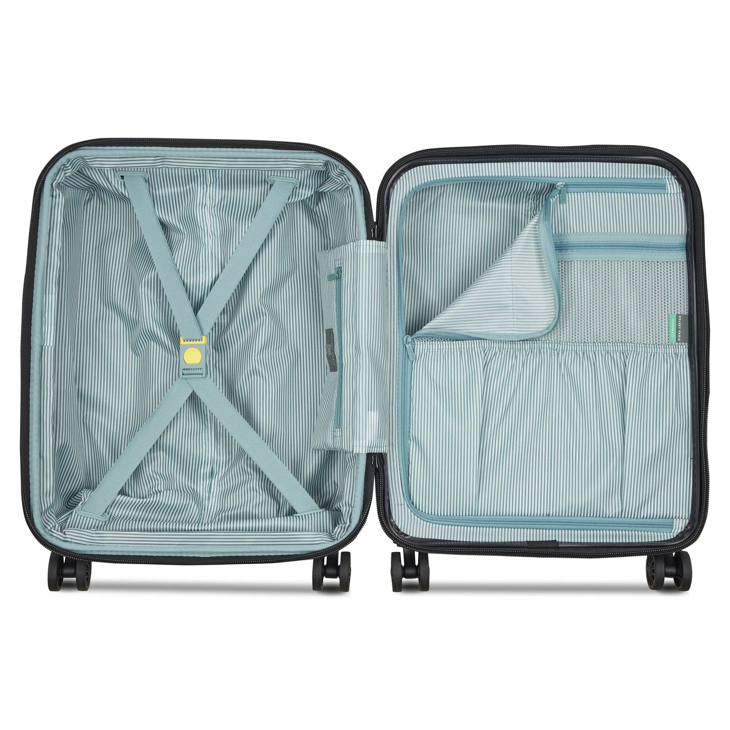 DELSEY COMMIT 4. TROLLEY CABIN SLIM 4 DOUBLE WHEELS 55CM