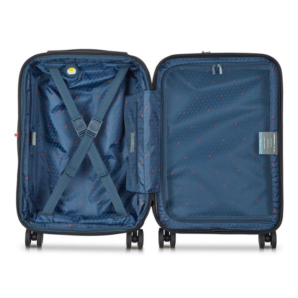 DELSEY SHADOW AF. BUSINESS HÅRD UDVIDELSEBAR KABEVOGN 4 DOBBELT HJUL 55CM