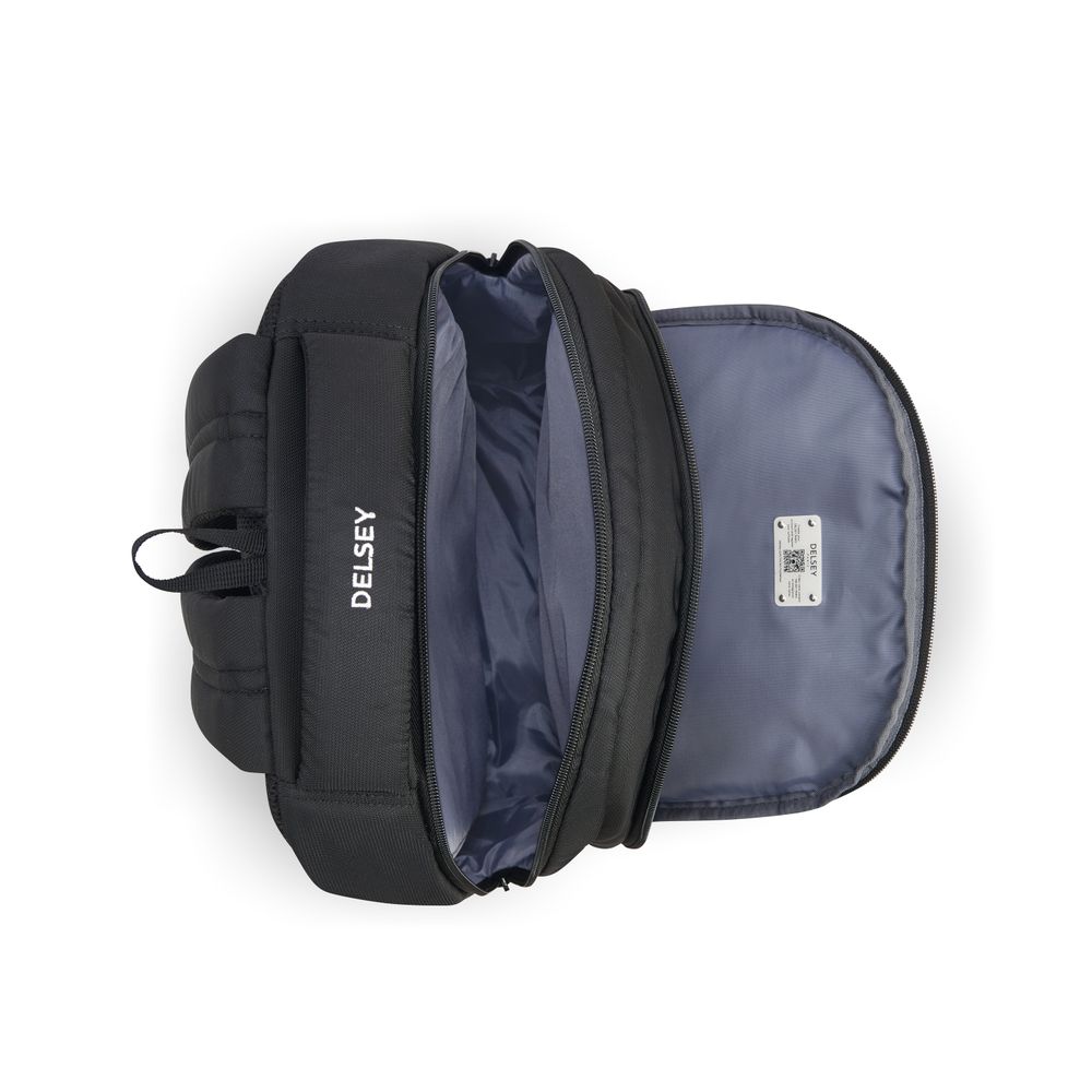 DELSEY ELEMENT AVIATOR RUCKSACK AUS TEXTIL, KOMPATIBEL MIT DEM SYSTEM TROLLEY