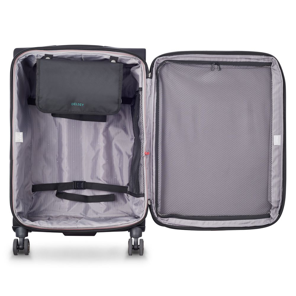 DELSEY HELIUM DLX. TROLLEY EXPANDABLE 4 DOUBLE WHEELS 71CM
