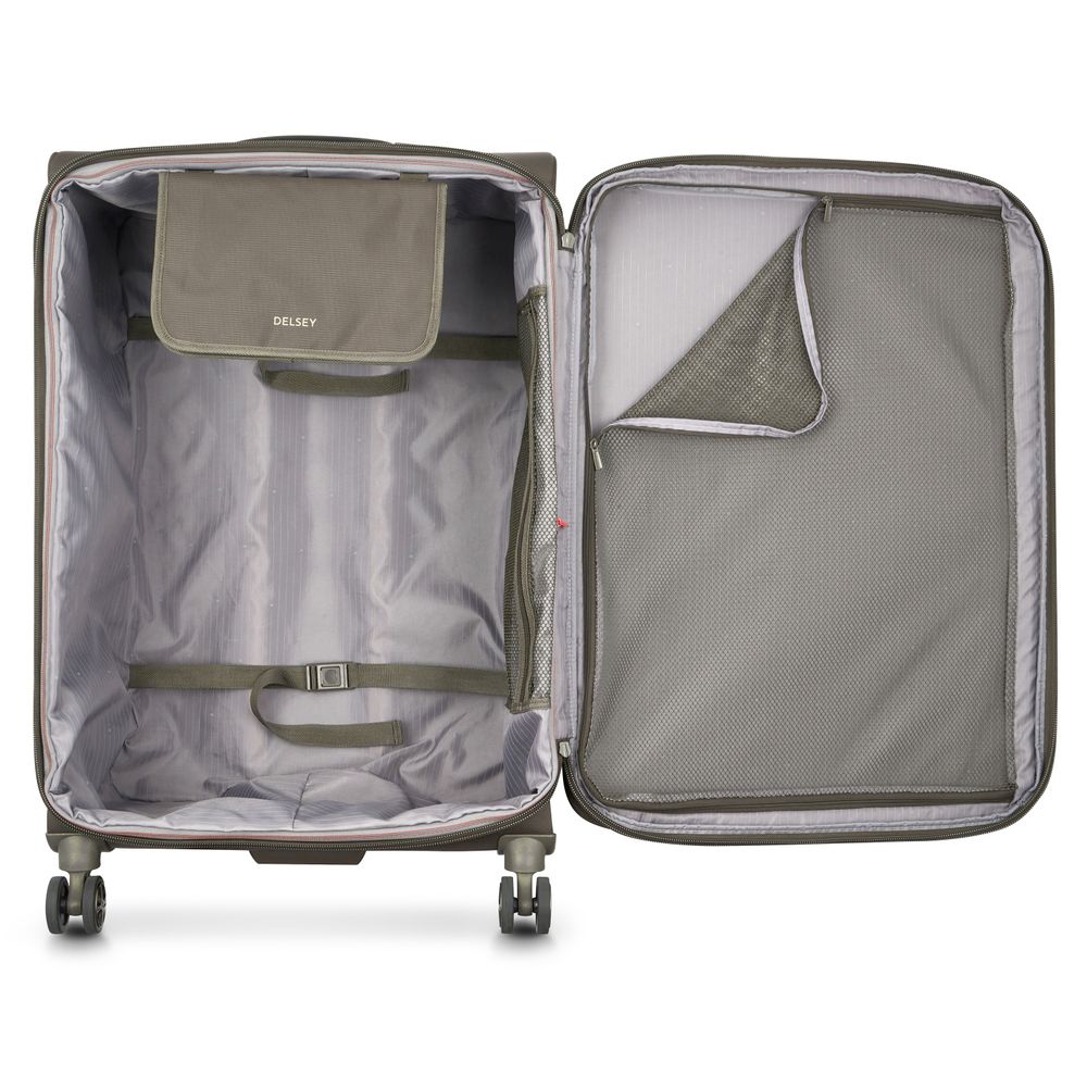 DELSEY HELIUM DLX. TROLLEY EXPANDABLE 4 DOUBLE WHEELS 78CM