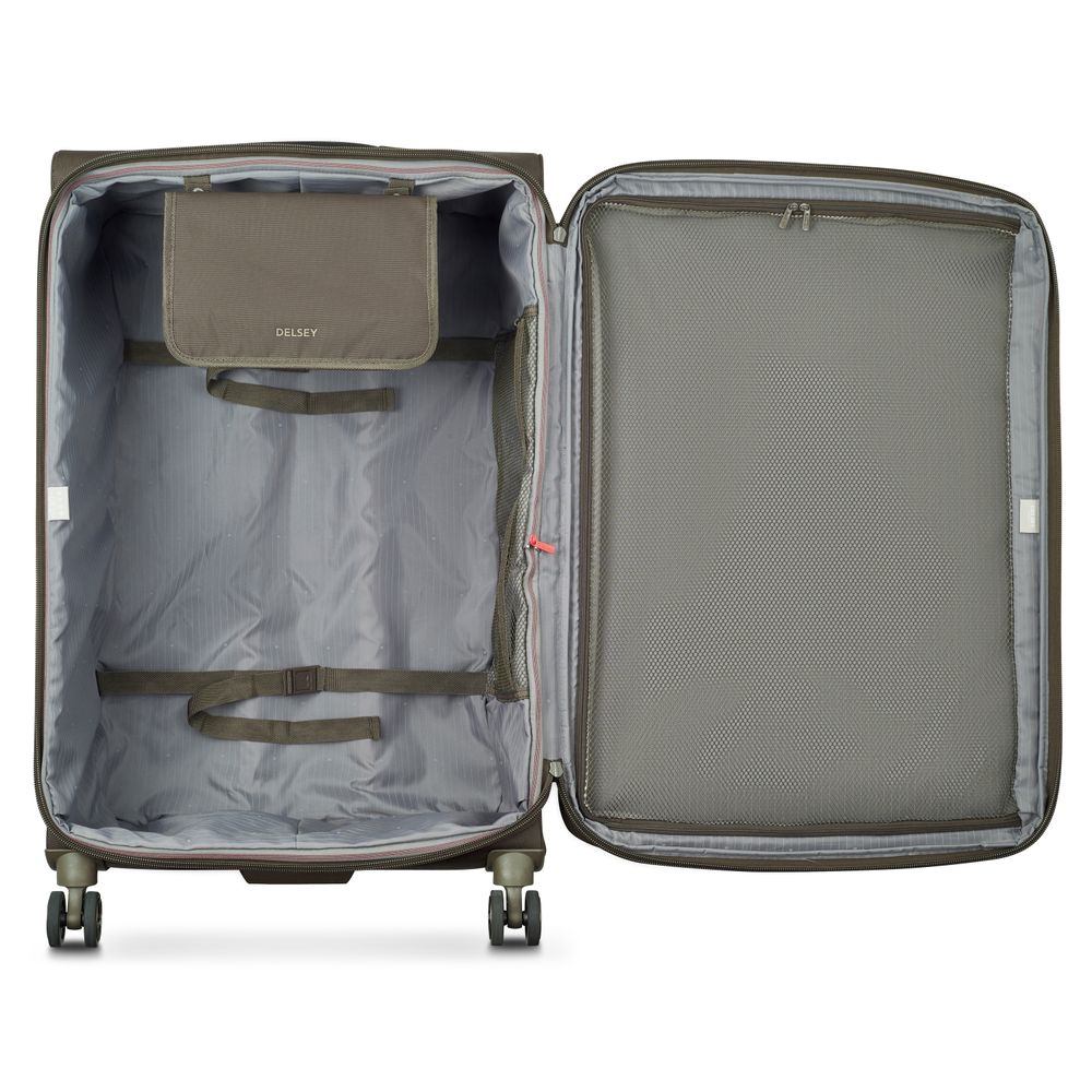 DELSEY HELIUM DLX. TROLLEY EXPANDABLE 4 DOUBLE WHEELS 83CM