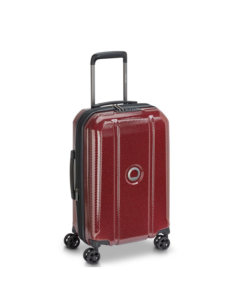 DELSEY HELIUM ULTIMATE. TROLLEY EXPANDABLE CABIN 4 DOUBLE WHEELS 55CM