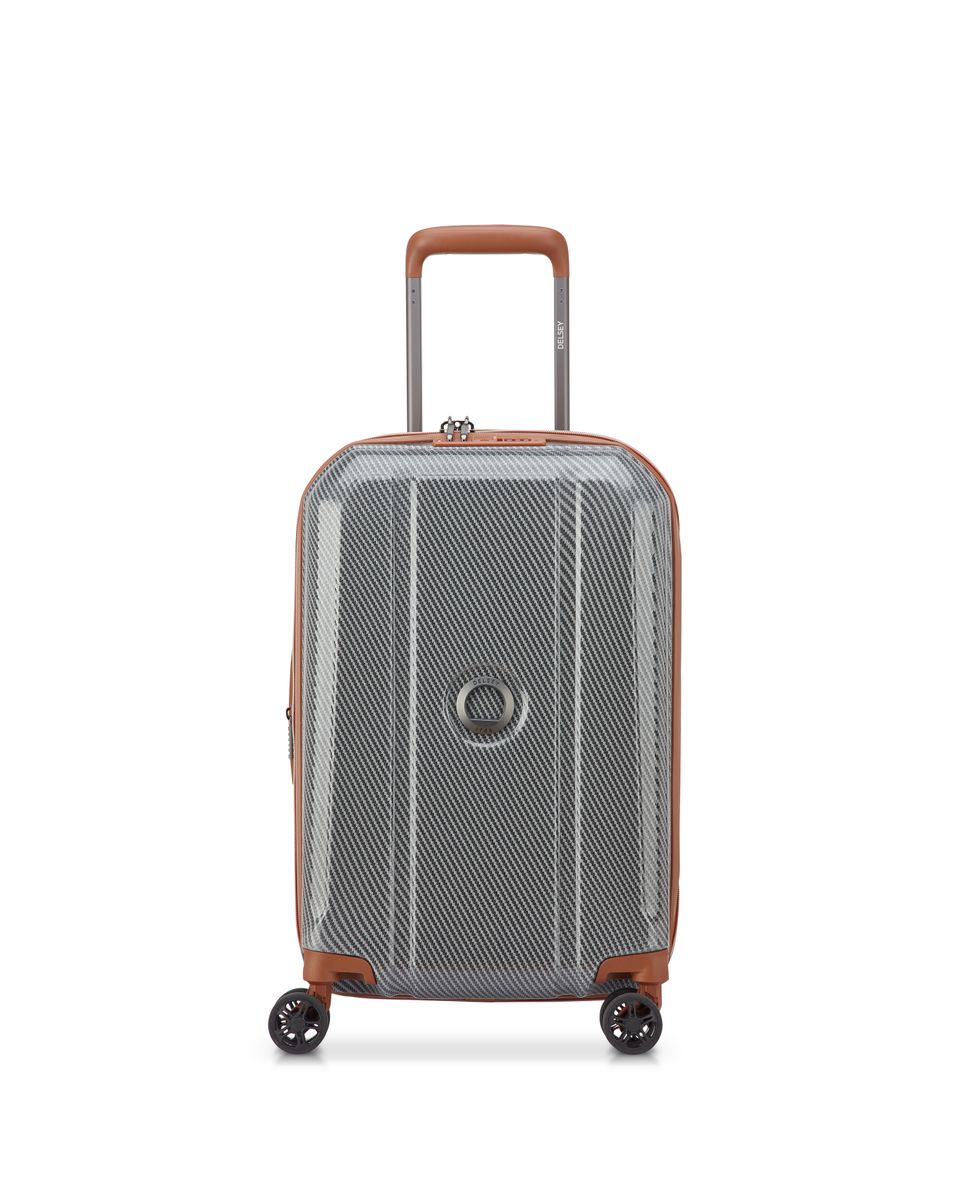 DELSEY HELIUM ULTIMATE. TROLLEY EXPANDABLE CABIN 4 DOUBLE WHEELS 55CM
