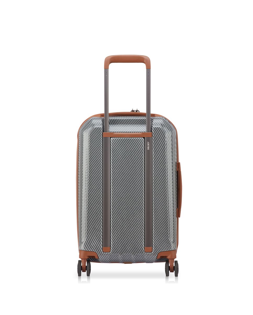 DELSEY HELIUM ULTIMATE. TROLLEY EXPANDABLE CABIN 4 DOUBLE WHEELS 55CM