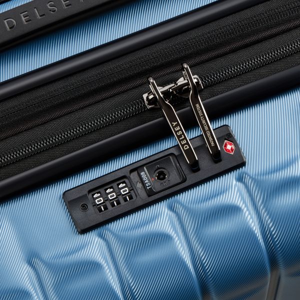 DELSEY LENGTH TROLLEY EXPANDABLE CABIN 4 DOUBLE WHEELS 55 CM