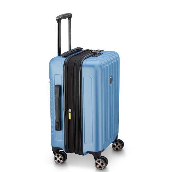 DELSEY LENGTH TROLLEY EXPANDABLE CABIN 4 DOUBLE WHEELS 55 CM