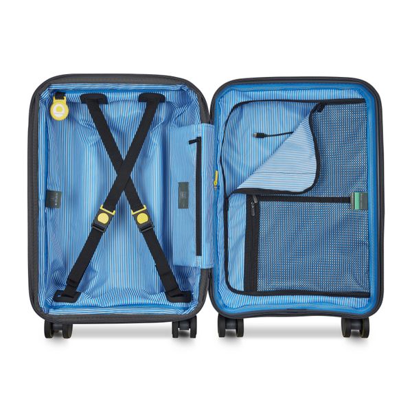 DELSEY LUTECE. TROLLEY EXPANDABLE CABIN 4 DOUBLE WHEELS 55CM