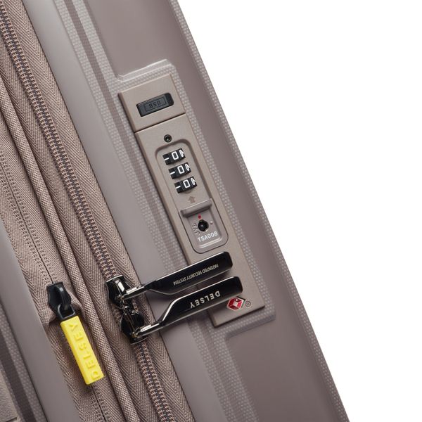 DELSEY LUTECE. TROLLEY CABINE SLIM 4 RODAS DUPLAS EXPANSÍVEIS 55CM