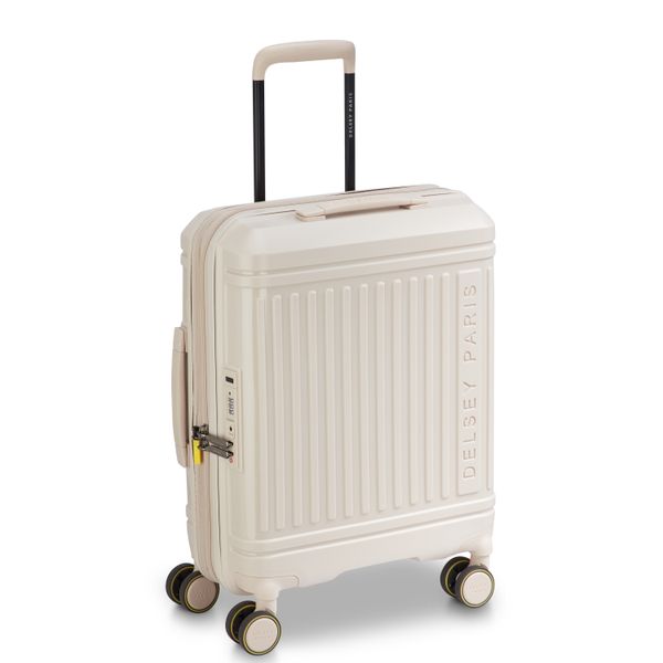 DELSEY LUTECE. TROLLEY CABINE SLIM 4 RODAS DUPLAS EXPANSÍVEIS 55CM