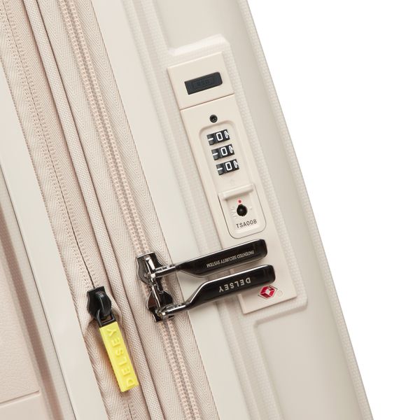 DELSEY LUTECE. TROLLEY CABINE SLIM 4 RODAS DUPLAS EXPANSÍVEIS 55CM