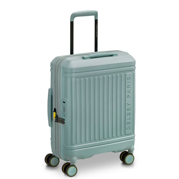 DELSEY LUTECE. TROLLEY CABINE SLIM 4 RODAS DUPLAS EXPANSÍVEIS 55CM