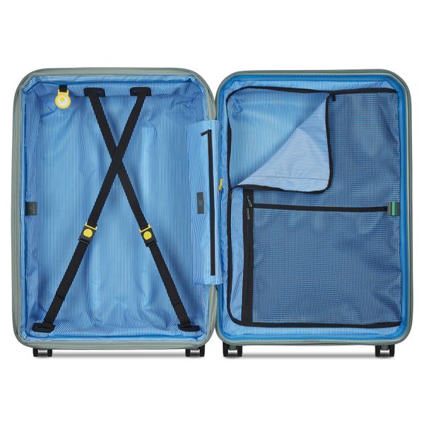 DELSEY LUTECE. TROLLEY ERWEITERBAR 4 DOPPELRÄDER 76CM