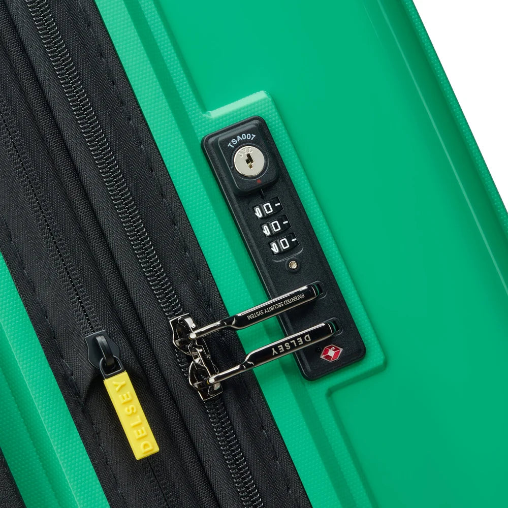 DELSEY LUTEC SE. TROLLEY UITBREIDBAAR 4 DUBBELE WIELEN 79CM