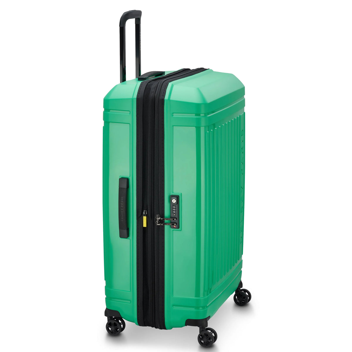 DELSEY LUTEC SE. TROLLEY UITBREIDBAAR 4 DUBBELE WIELEN 79CM