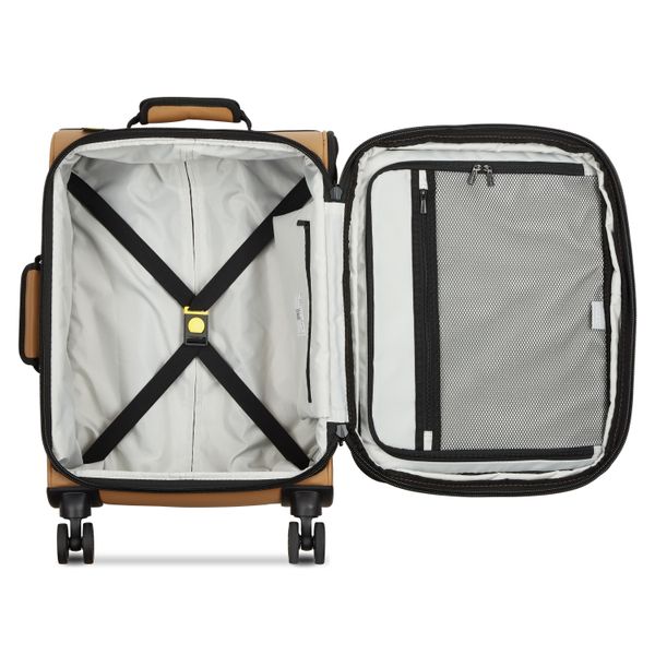 DELSEY MAUBERT 2.0. TROLLEY EXPANDABLE CABIN 4 DOUBLE WHEELS 55CM - WATERPROOF