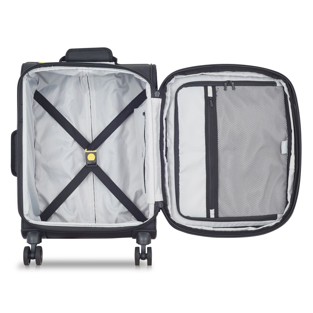 DELSEY MAUBERT 2.0. TROLLEY EXPANDABLE CABIN 4 DOUBLE WHEELS 55CM - WATERPROOF