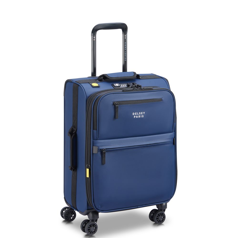 DELSEY MAUBERT 2.0. TROLLEY EXPANDABLE CABIN 4 DOUBLE WHEELS 55CM - WATERPROOF
