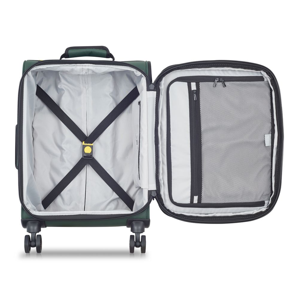 DELSEY MAUBERT 2.0. TROLLEY EXPANDABLE CABIN 4 DOUBLE WHEELS 55CM - WATERPROOF