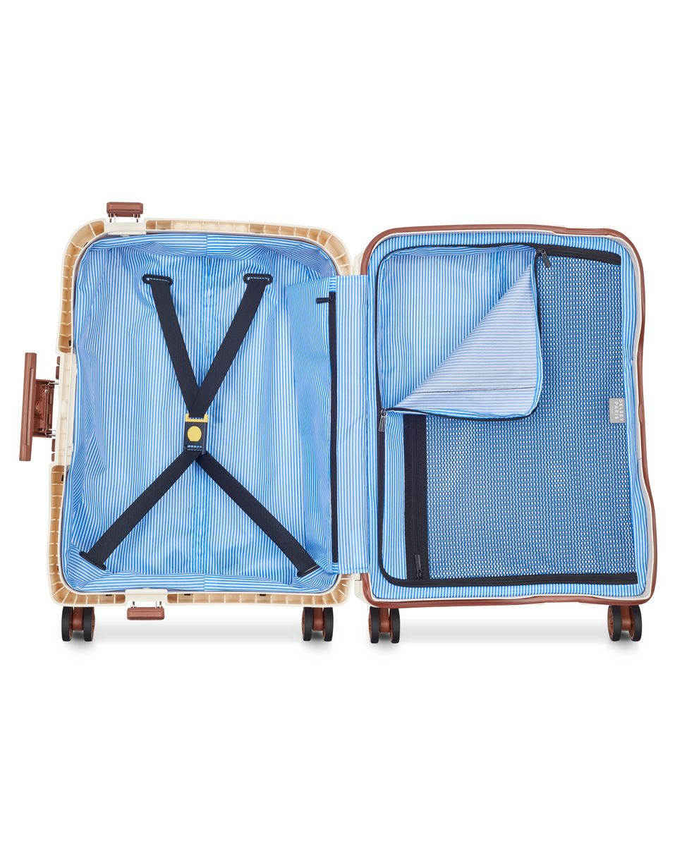 DELSEY MONCEY. TROLLEY CABINE SLIM 4 ROUES DOUBLES 55CM