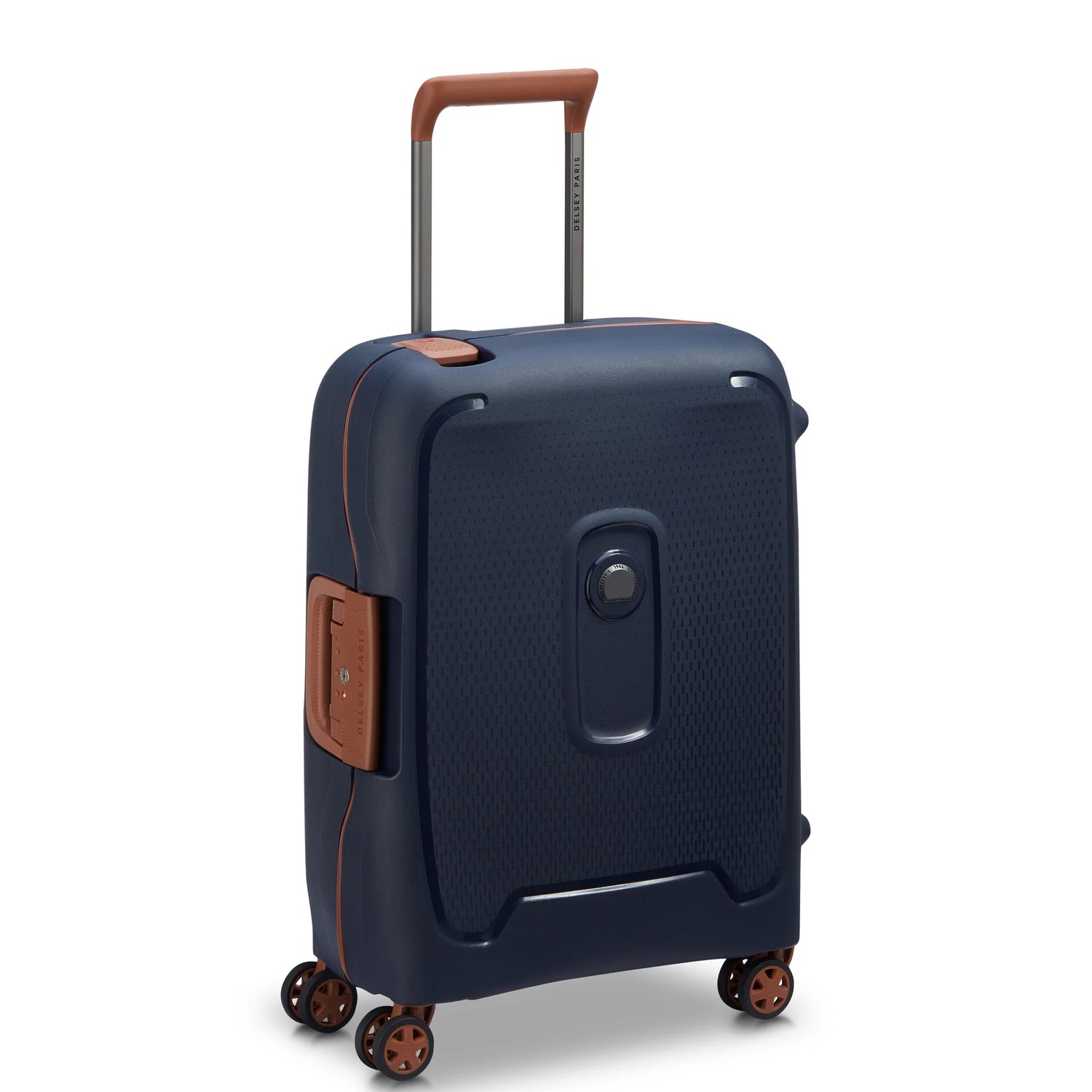 DELSEY MONCEY. TROLLEY CABINE SLIM 4 ROUES DOUBLES 55CM