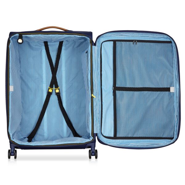 DELSEY MONTMARTRE 3 TROLLEY EXPANDABLE 4 DOUBLE WHEELS 83CM