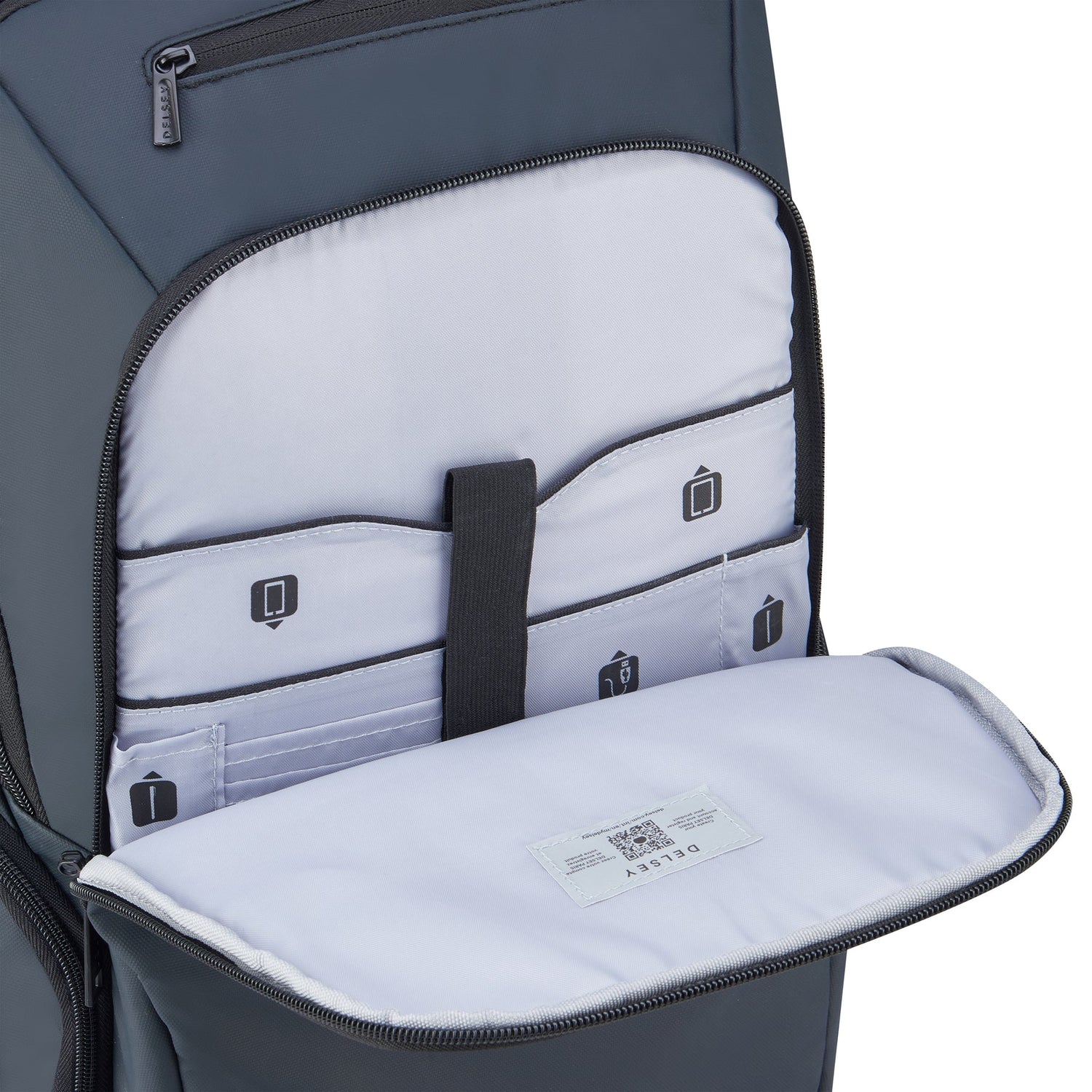 DELSEY PARVIS PLUS MOCHILA IMPERMEABLE 2 COMPARTIMENTOS 15.6" - PROTECCIÓN PC