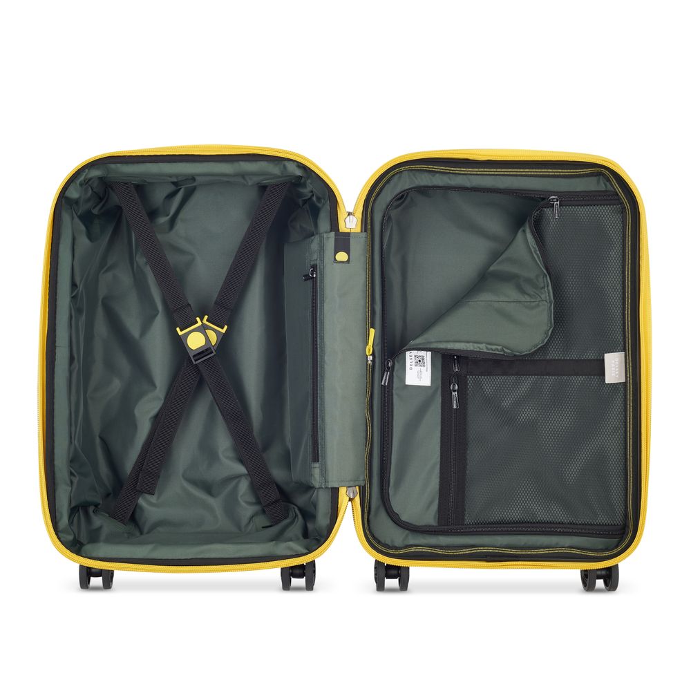 DELSEY REMART. TROLLEY CABINE EXTENSIBLE 4 ROUES DOUBLES 55CM