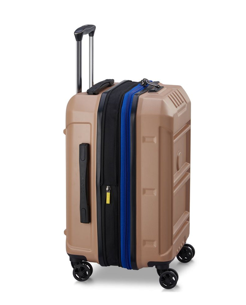 DELSEY REMART. TROLLEY CABINE EXTENSIBLE 4 ROUES DOUBLES 55CM