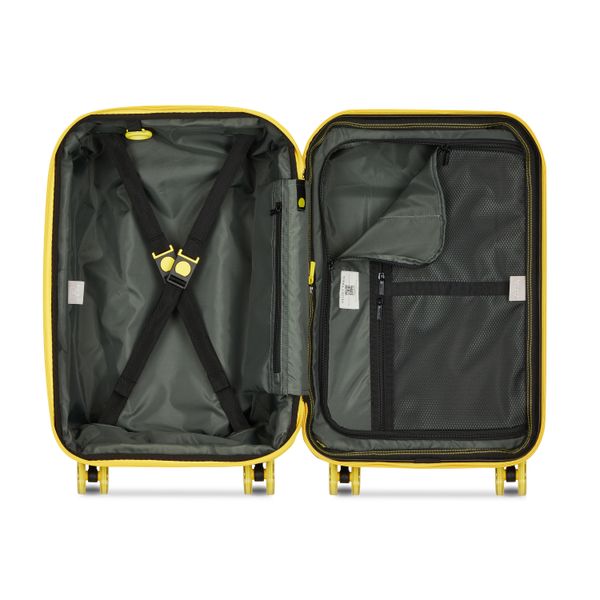 DELSEY REMPART 2.0 TROLLEY CABINE EXTENSIBLE 4 ROUES DOUBLES 55CM