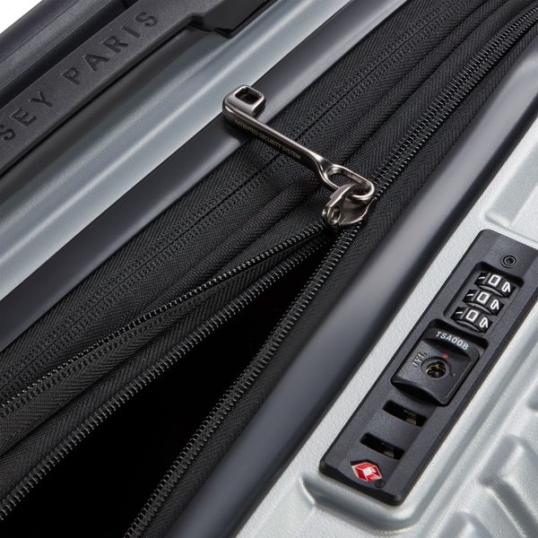 DELSEY REMPART 2.0 TROLLEY CABINE EXTENSIBLE 4 ROUES DOUBLES 55CM