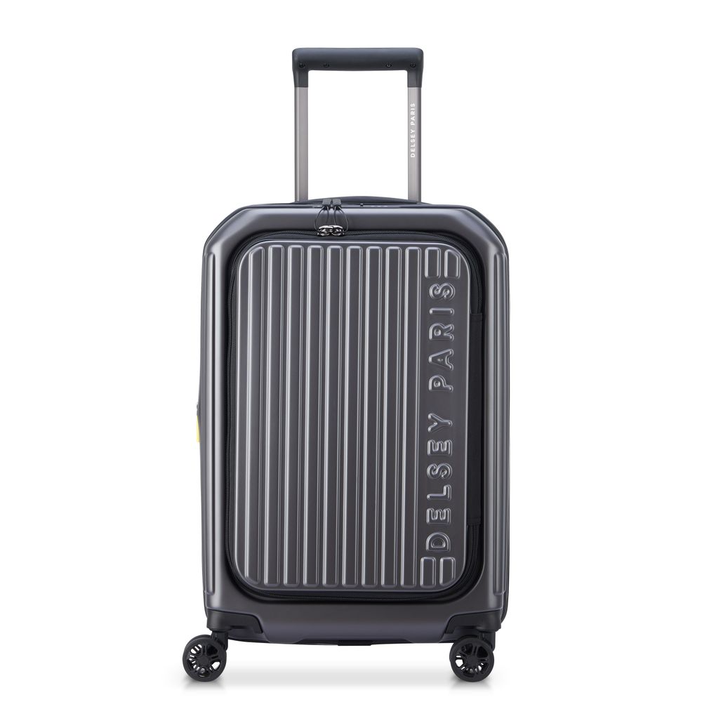 DELSEY SÉCURITÉ. VALISE EXTENSIBLE 4 ROUES DOUBLES 55CM