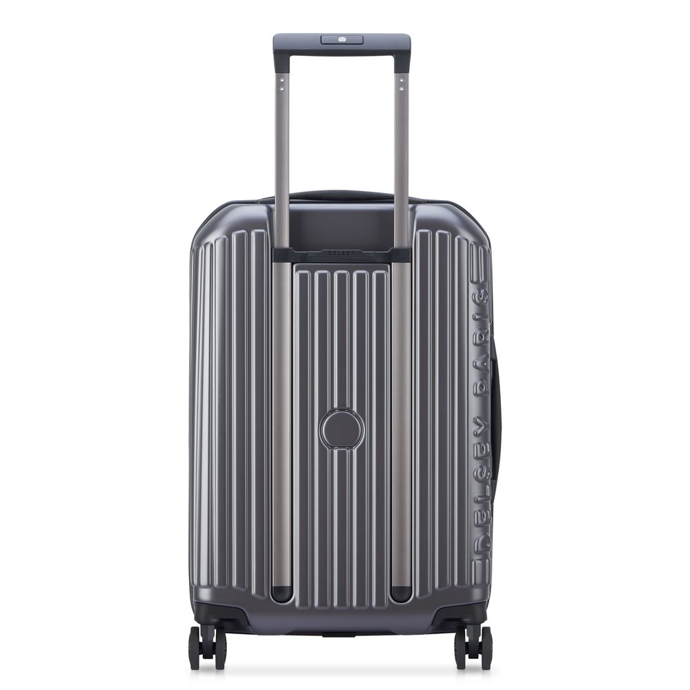 DELSEY SÉCURITÉ. VALISE EXTENSIBLE 4 ROUES DOUBLES 55CM