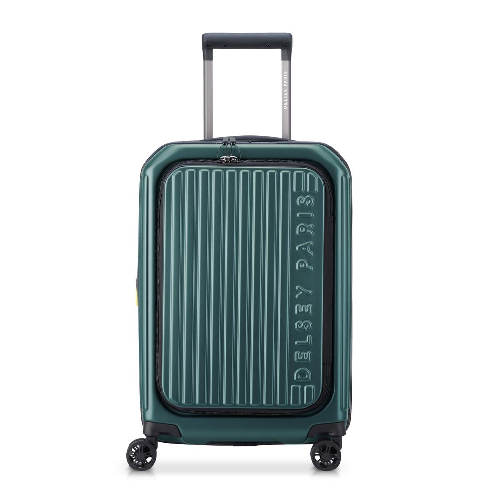 DELSEY SÉCURITÉ. VALISE EXTENSIBLE 4 ROUES DOUBLES 55CM