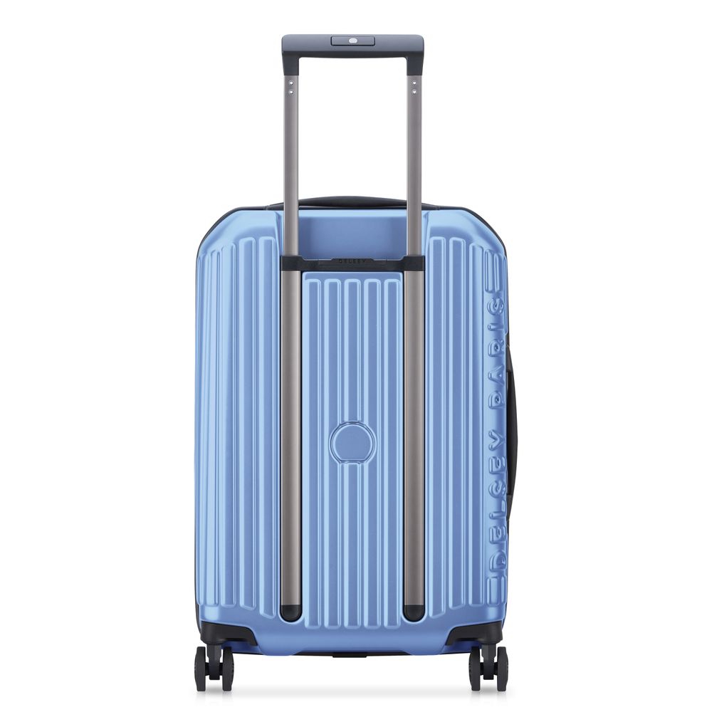 DELSEY SÉCURITÉ. VALISE EXTENSIBLE 4 ROUES DOUBLES 55CM