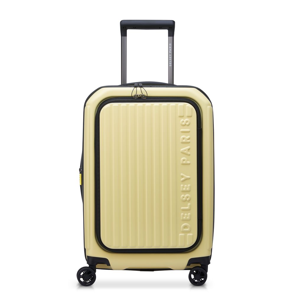DELSEY SÉCURITÉ. VALISE EXTENSIBLE 4 ROUES DOUBLES 55CM