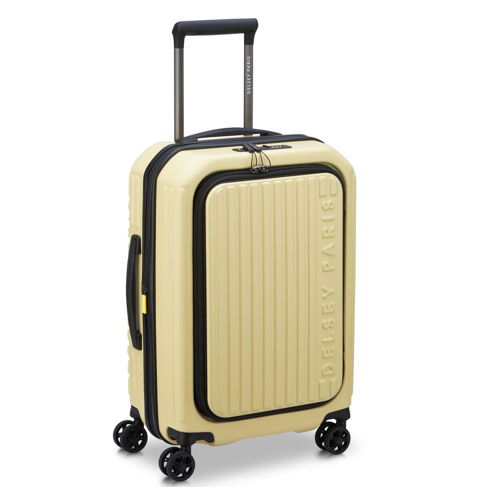 DELSEY SÉCURITÉ. VALISE EXTENSIBLE 4 ROUES DOUBLES 55CM