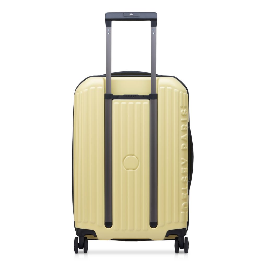 DELSEY SÉCURITÉ. VALISE EXTENSIBLE 4 ROUES DOUBLES 55CM