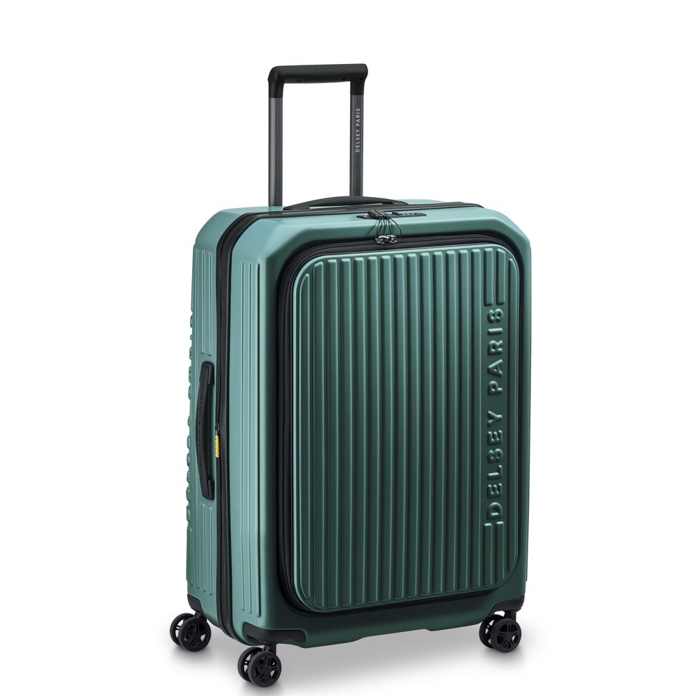 DELSEY SÉCURITÉ. VALISE EXTENSIBLE 4 ROUES DOUBLES 65CM