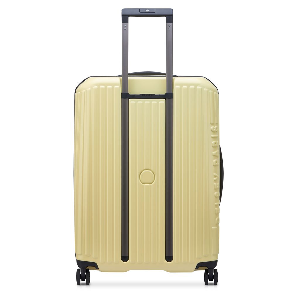 DELSEY SÉCURITÉ. VALISE EXTENSIBLE 4 ROUES DOUBLES 65CM