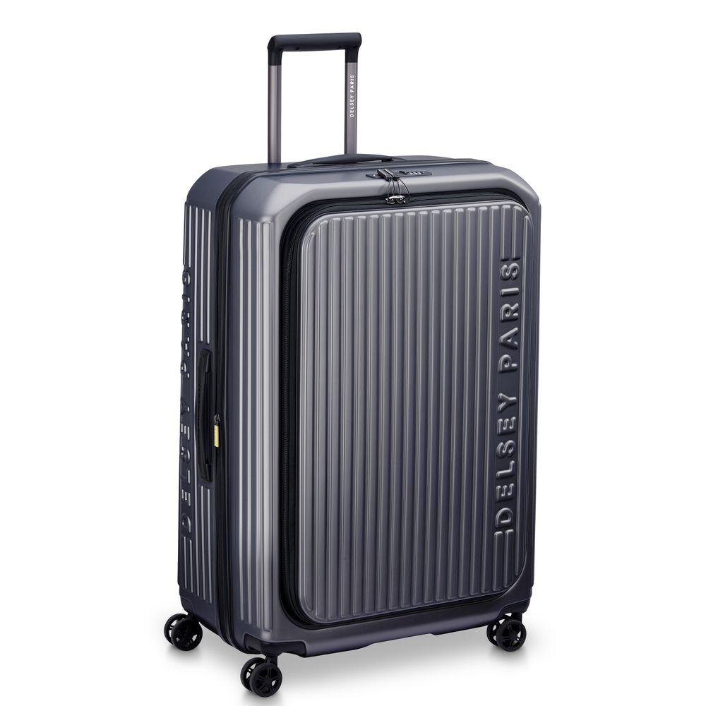 DELSEY SÉCURITÉ. VALISE EXTENSIBLE 4 ROUES DOUBLES 77CM
