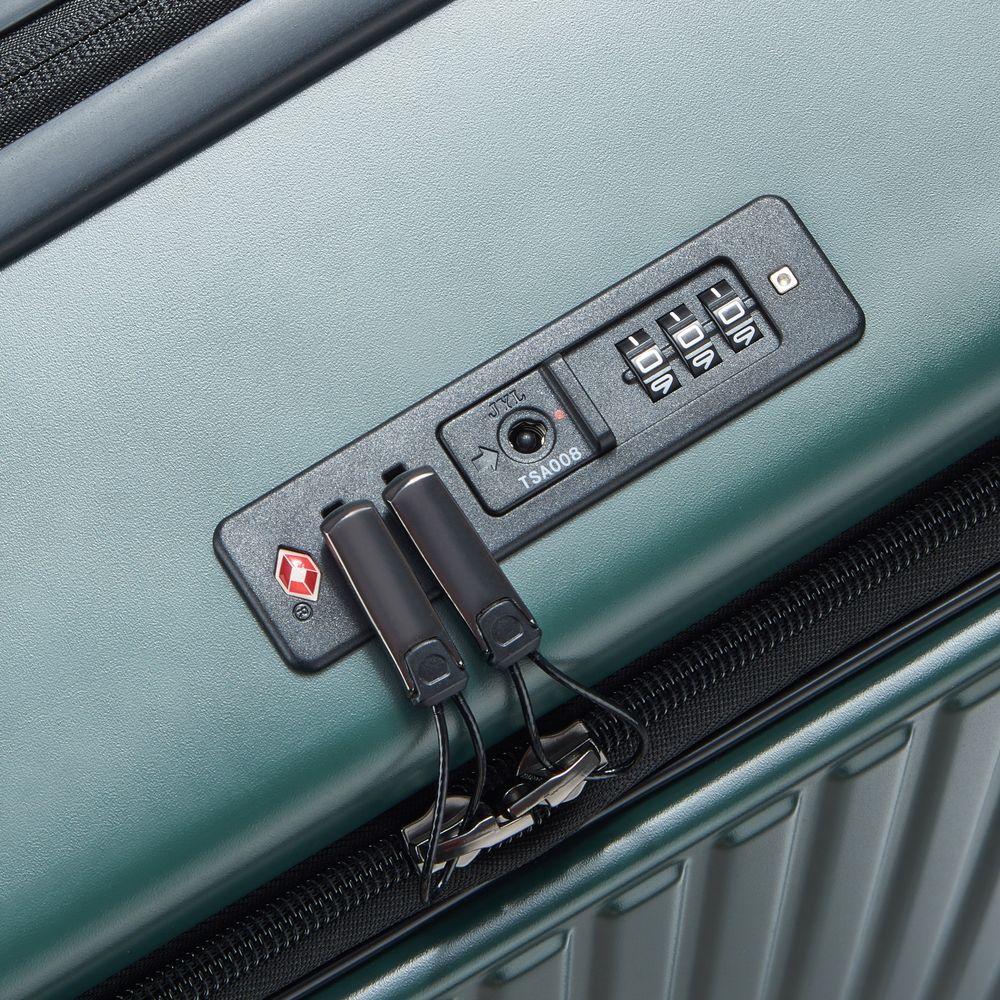 DELSEY SÉCURITÉ. VALISE EXTENSIBLE 4 ROUES DOUBLES 77CM