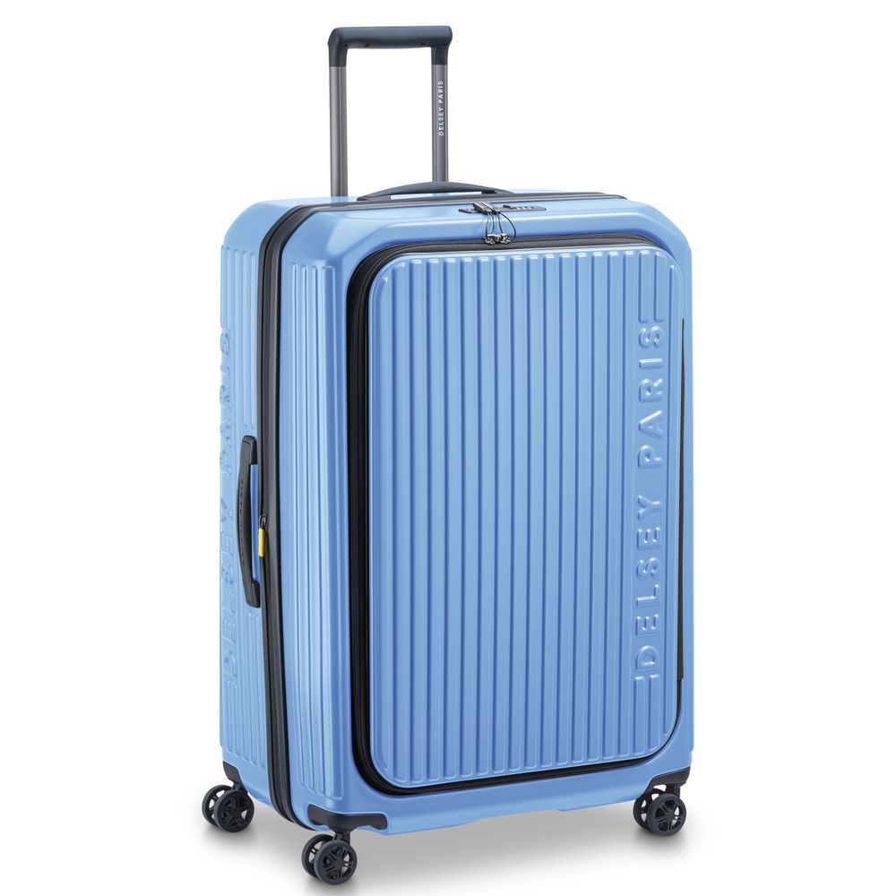 DELSEY SÉCURITÉ. VALISE EXTENSIBLE 4 ROUES DOUBLES 77CM