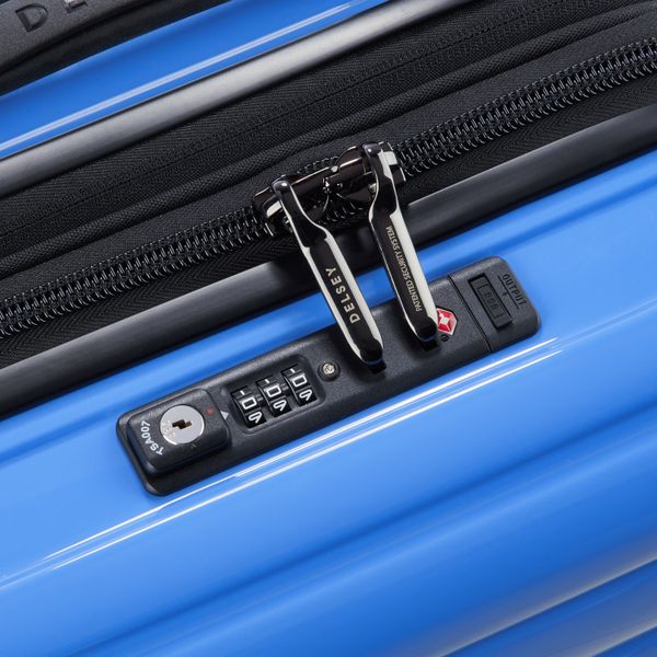 DELSEY SHADOW 5.0. TROLLEY EXPANDABLE CABIN 4 DOUBLE WHEELS 55CM