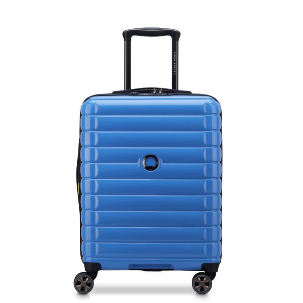 DELSEY SHADOW 5.0 Udvidelig Slim Trolley 4 Double Wheels 55 cm