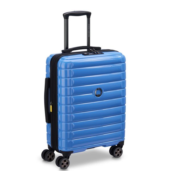 DELSEY SHADOW 5.0 Udvidelig Slim Trolley 4 Double Wheels 55 cm