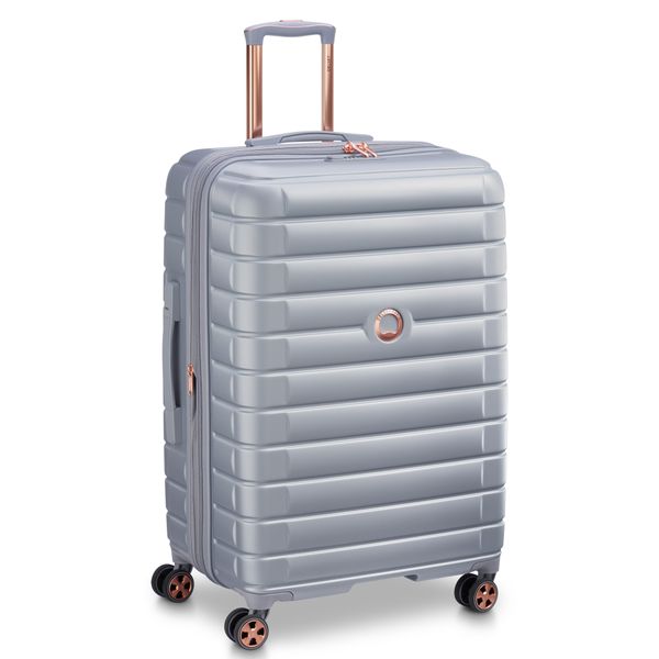 DELSEY SHADOW 5.0. TROLLEY ERWEITERBAR 4 DOPPELRÄDER 75CM